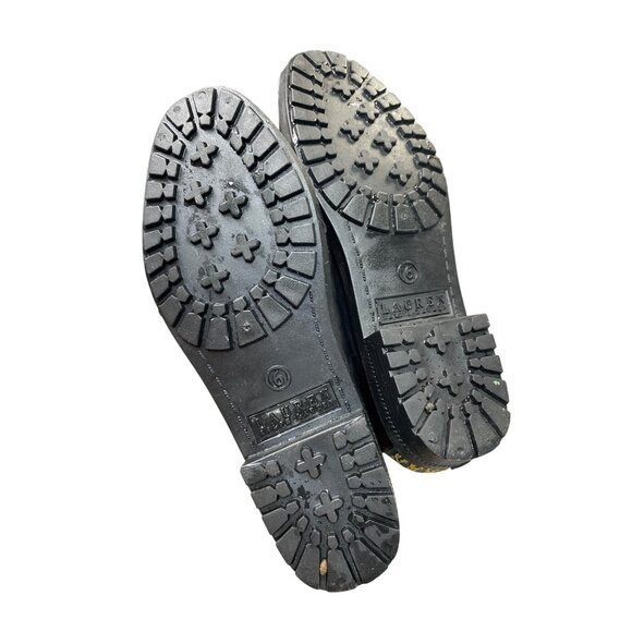 Lauren Ralph Lauren Womens Rossalyn Black Rain Boots Size 6B SKU 8967 - Picture 6 of 16